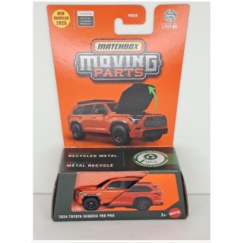 Matchbox 1:64 Moving Parts - Toyota Sequoia TRD Pro 2024 red
